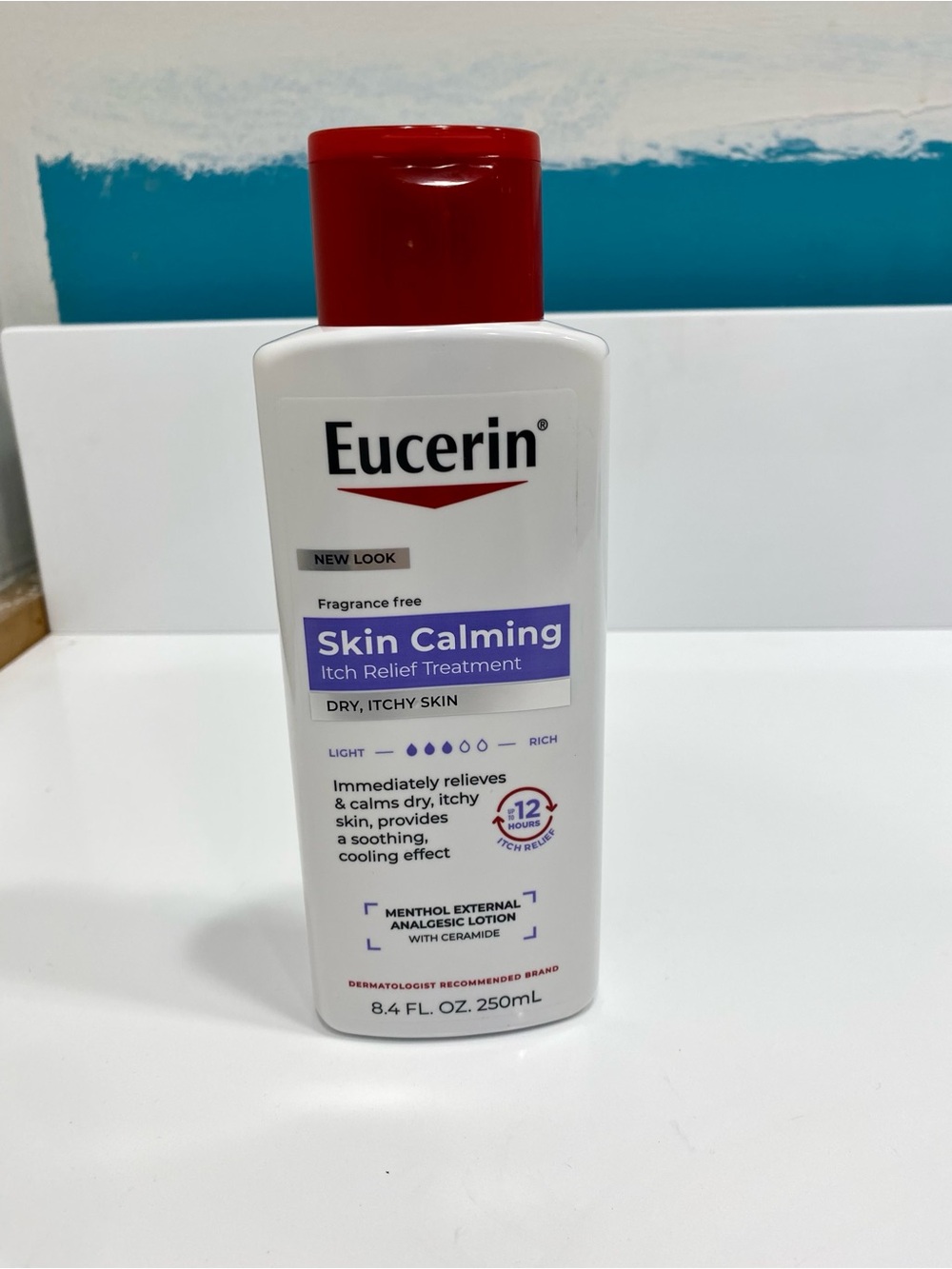 Eucerin Skin Calming Itch Relief Lotion - Fragrance Free 8.4oz